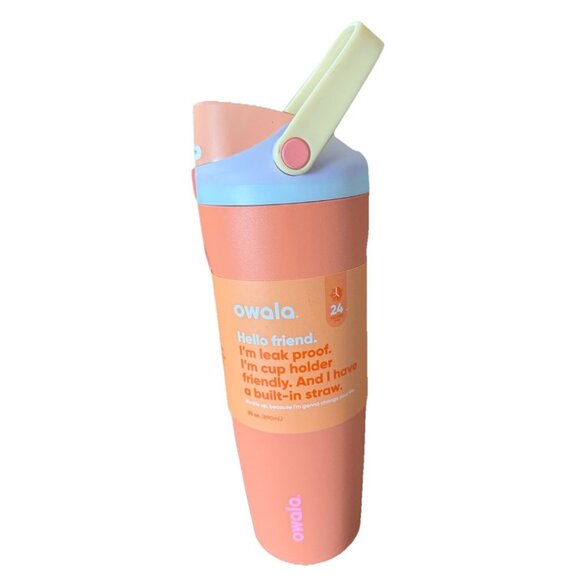 Owala FreeSip Sway Stainless Steel Water Bottle 30oz Tangy Tango Handle NEW - Picture 1 of 6